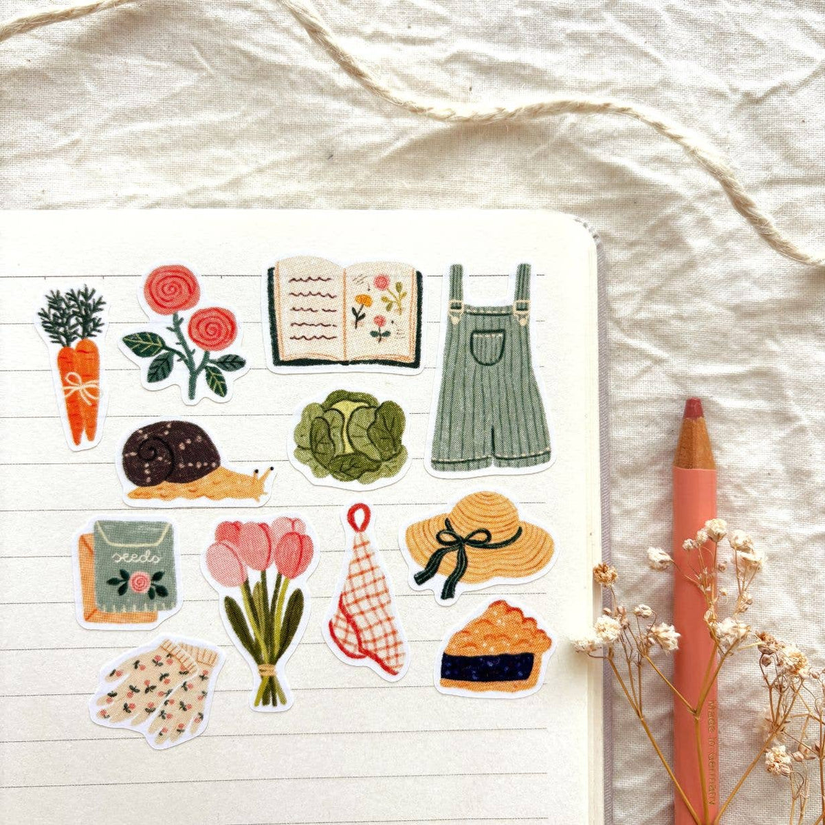 In The Garden - Sticker Sheet