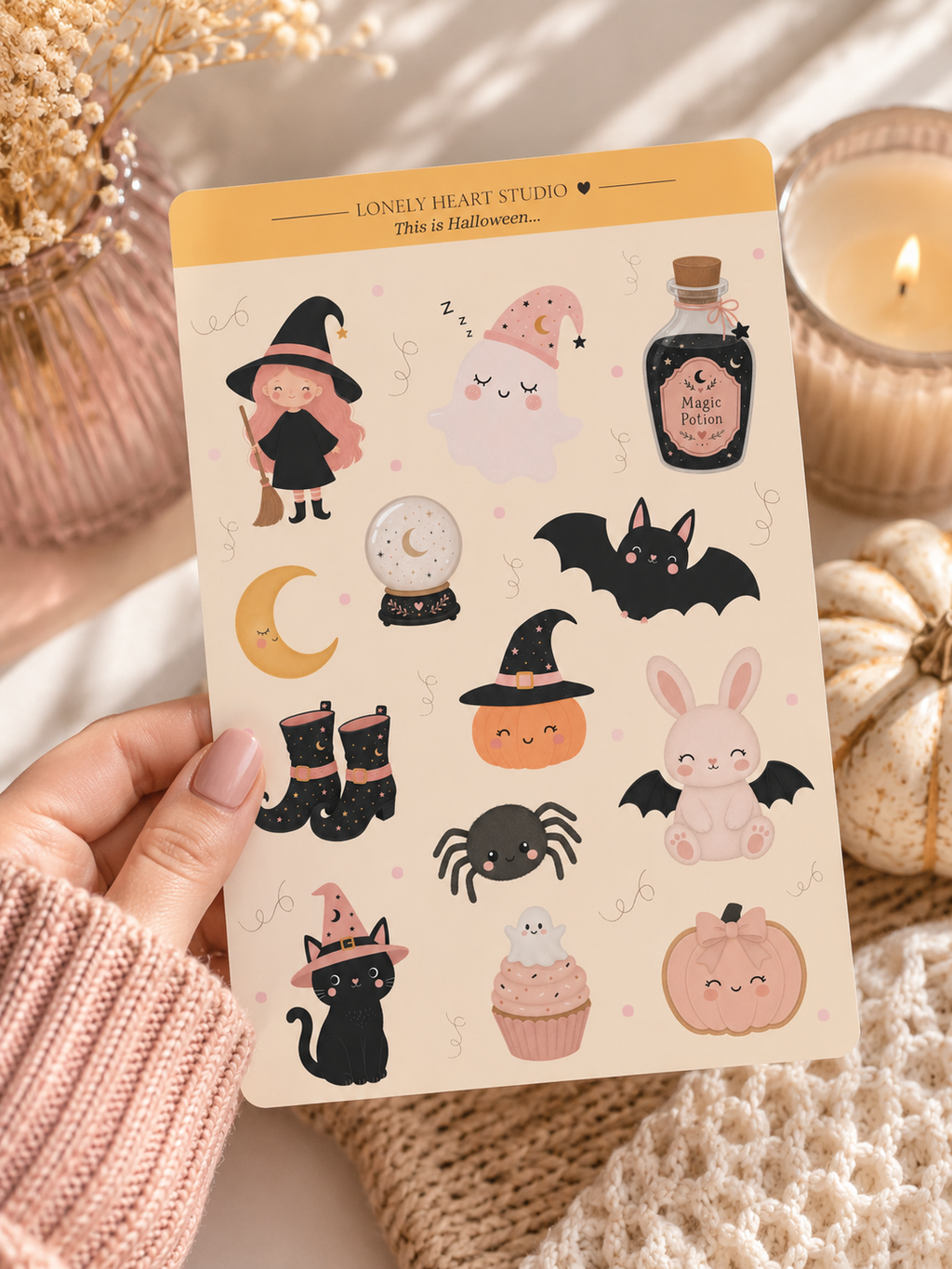 This Is Halloween, Sticker Sheet