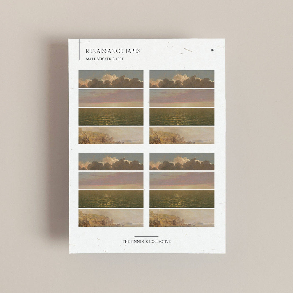 Renaissance Tape Sticker Sheet