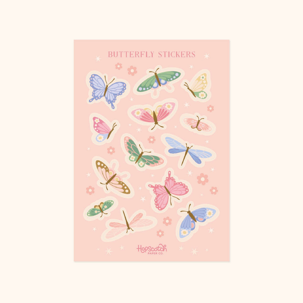 Butterflies Sticker Sheet