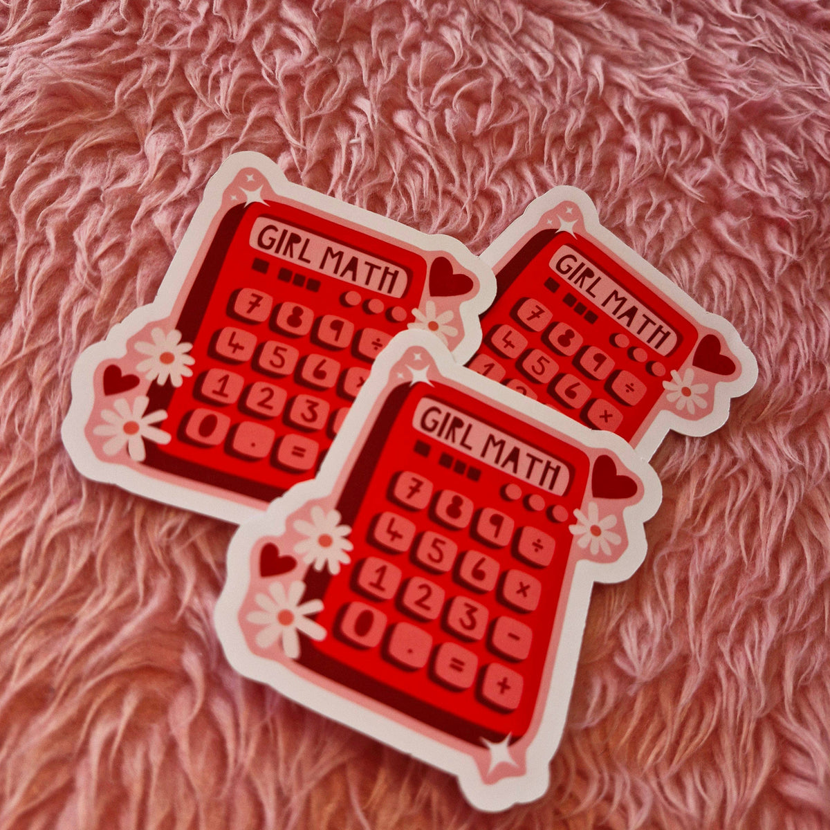 Girl Math Sticker