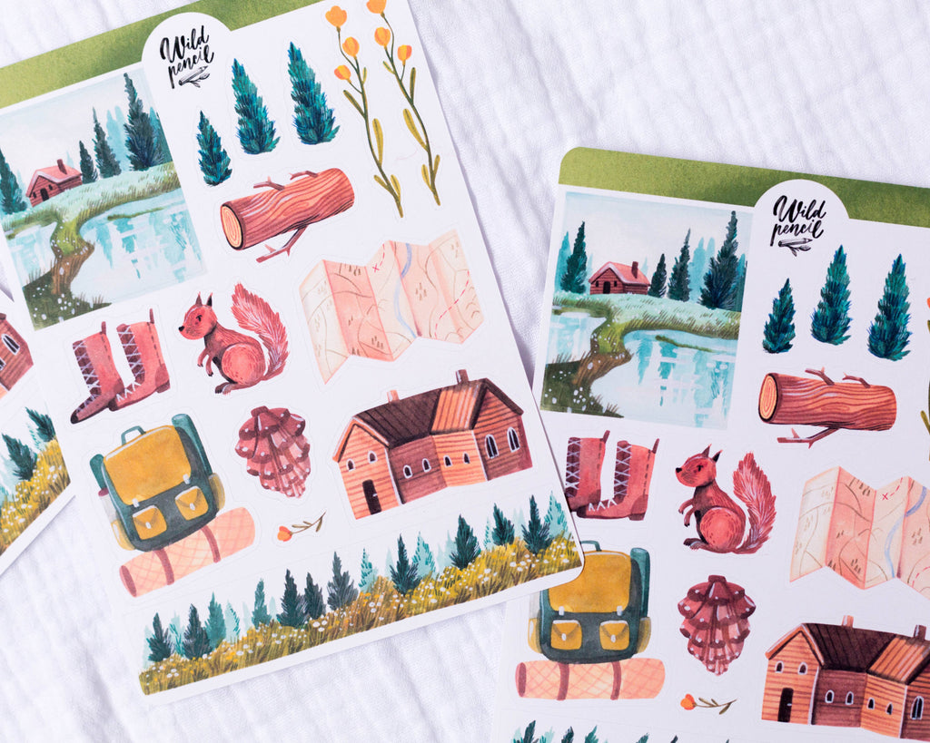 Sticker Sheet - Explorer