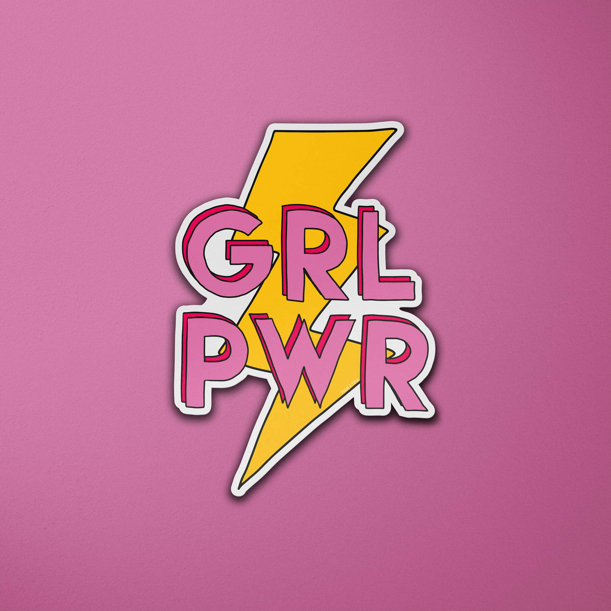 Girl Power Vinyl Sticker